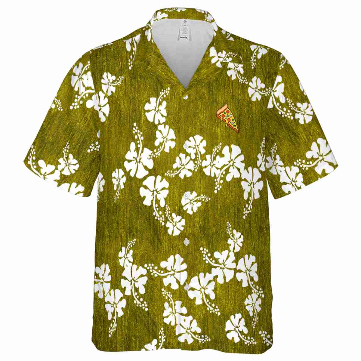 Pizza Hibiscus Blossom Hawaiian Shirt Fashion forward Pizza Hibiscus Blossom Hawaiian Shirt Fashion forward