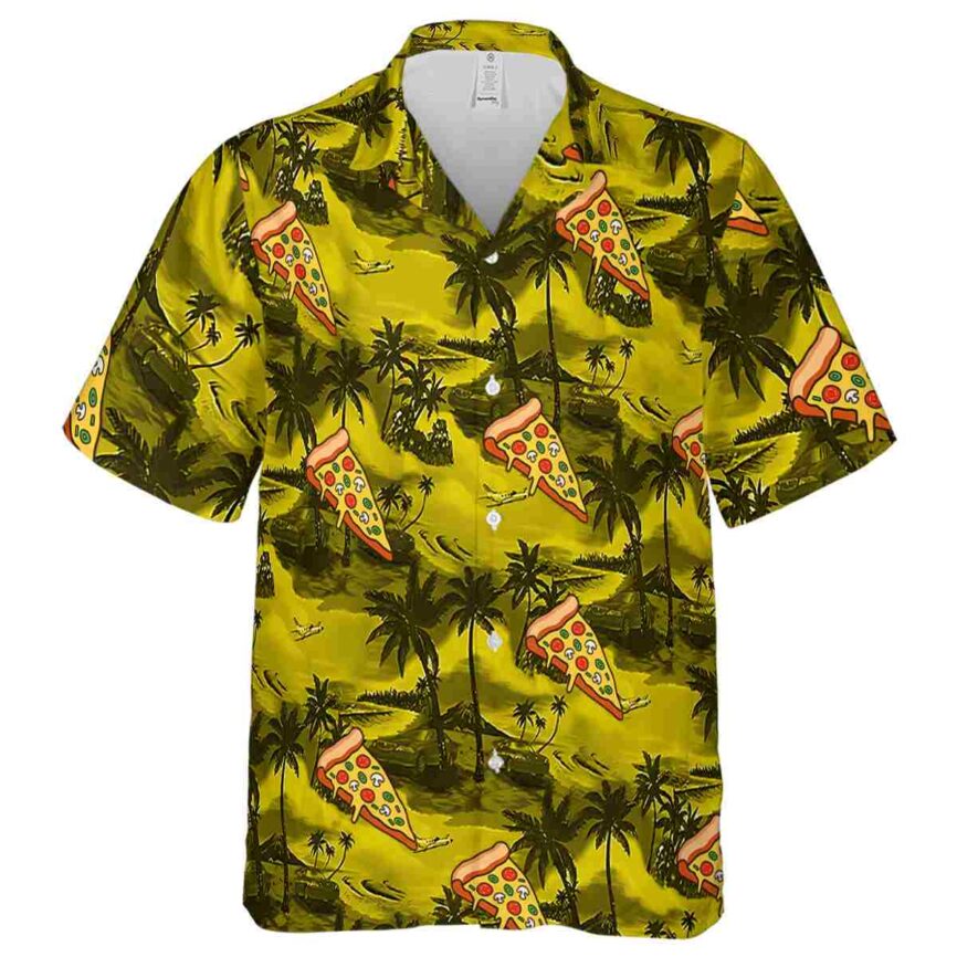 Pizza Island Beach Hawaiian Shirt Fashion forward