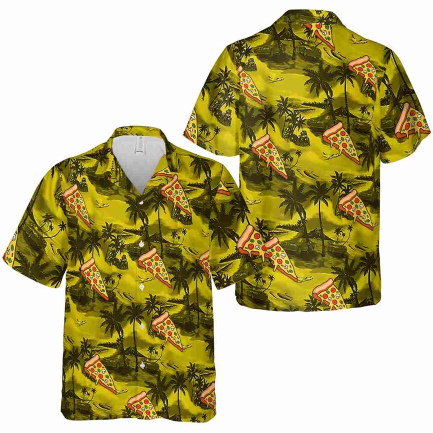 Pizza Island Beach Hawaiian Shirt Premium grade