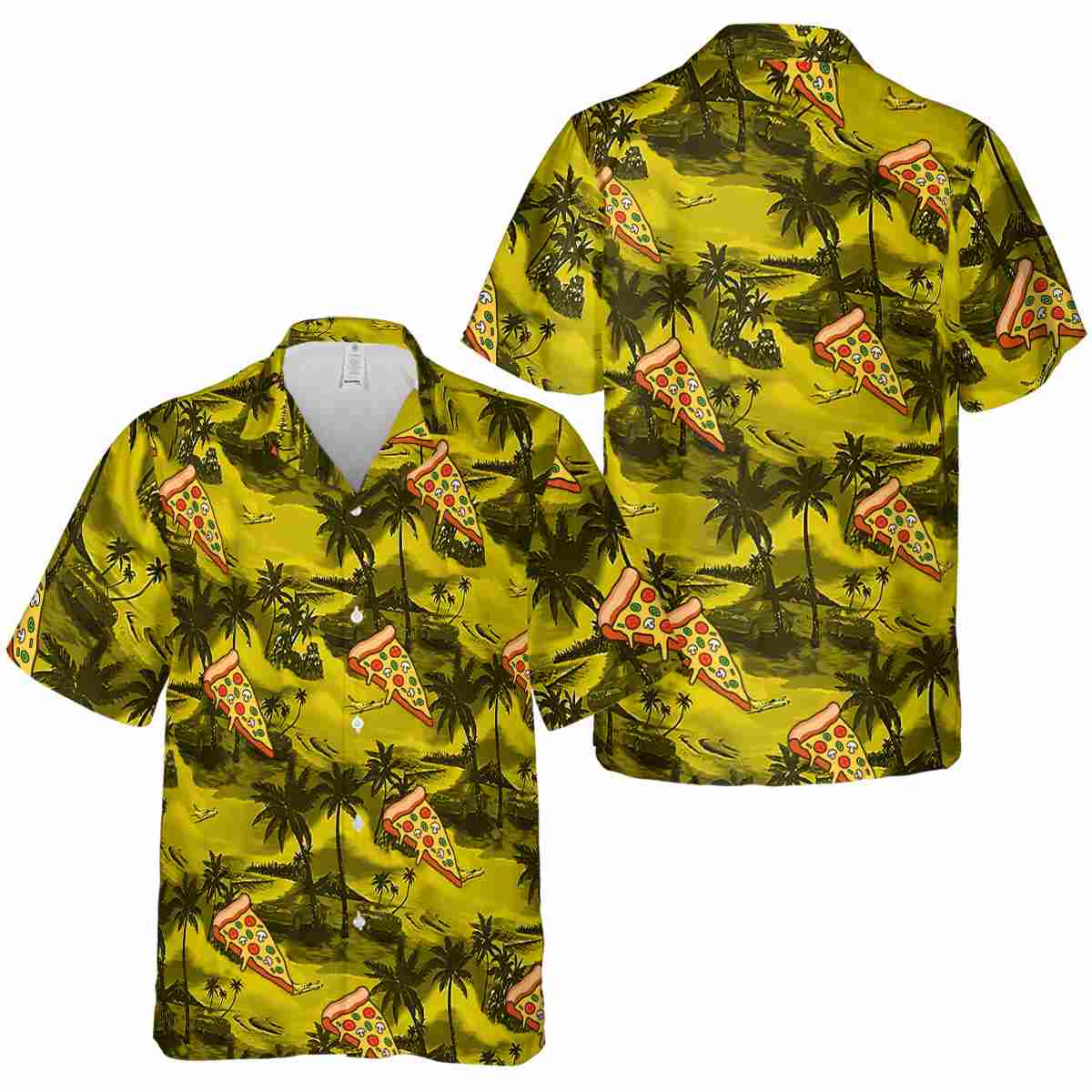 Pizza Island Beach Hawaiian Shirt Premium grade Pizza Island Beach Hawaiian Shirt Premium grade