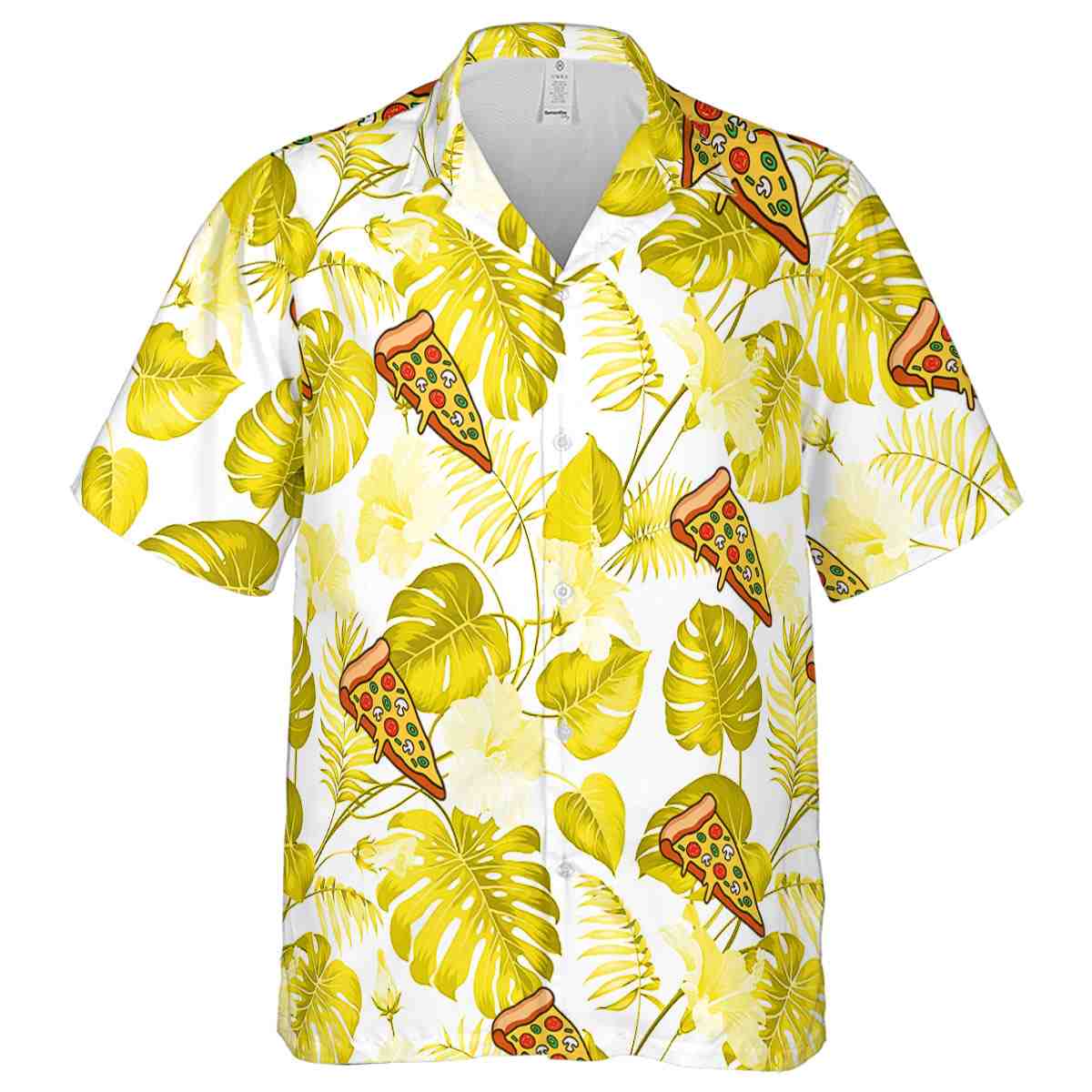 Pizza Leaf Pattern Hawaiian Shirt Fashion forward Pizza Leaf Pattern Hawaiian Shirt Fashion forward