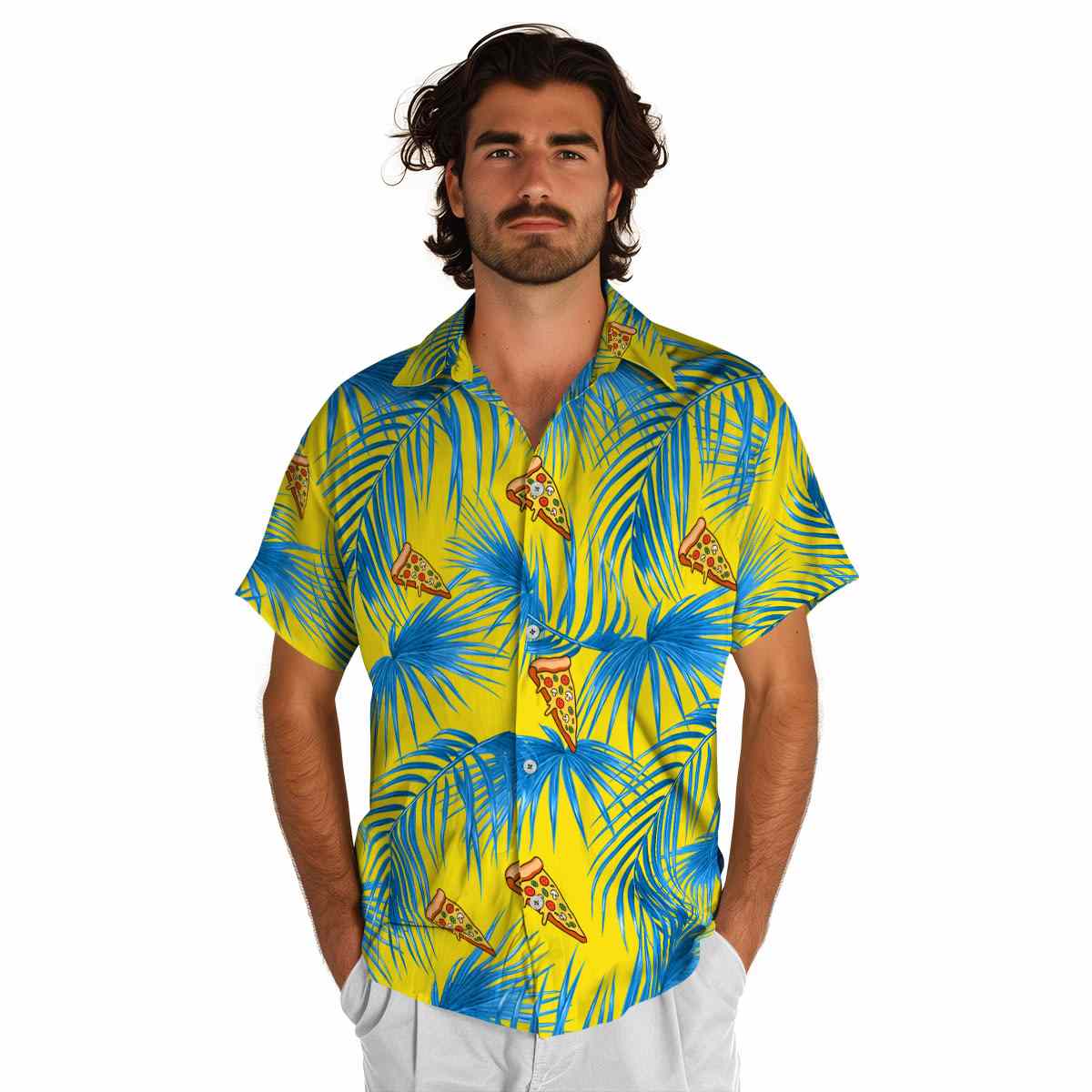 Pizza Palm Frond Hawaiian Shirt New Arrival Pizza Palm Frond Hawaiian Shirt New Arrival