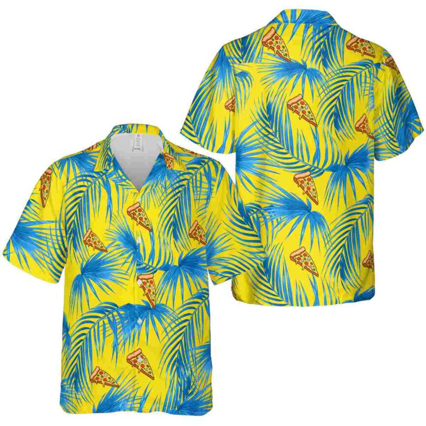 Pizza Palm Frond Hawaiian Shirt Premium grade