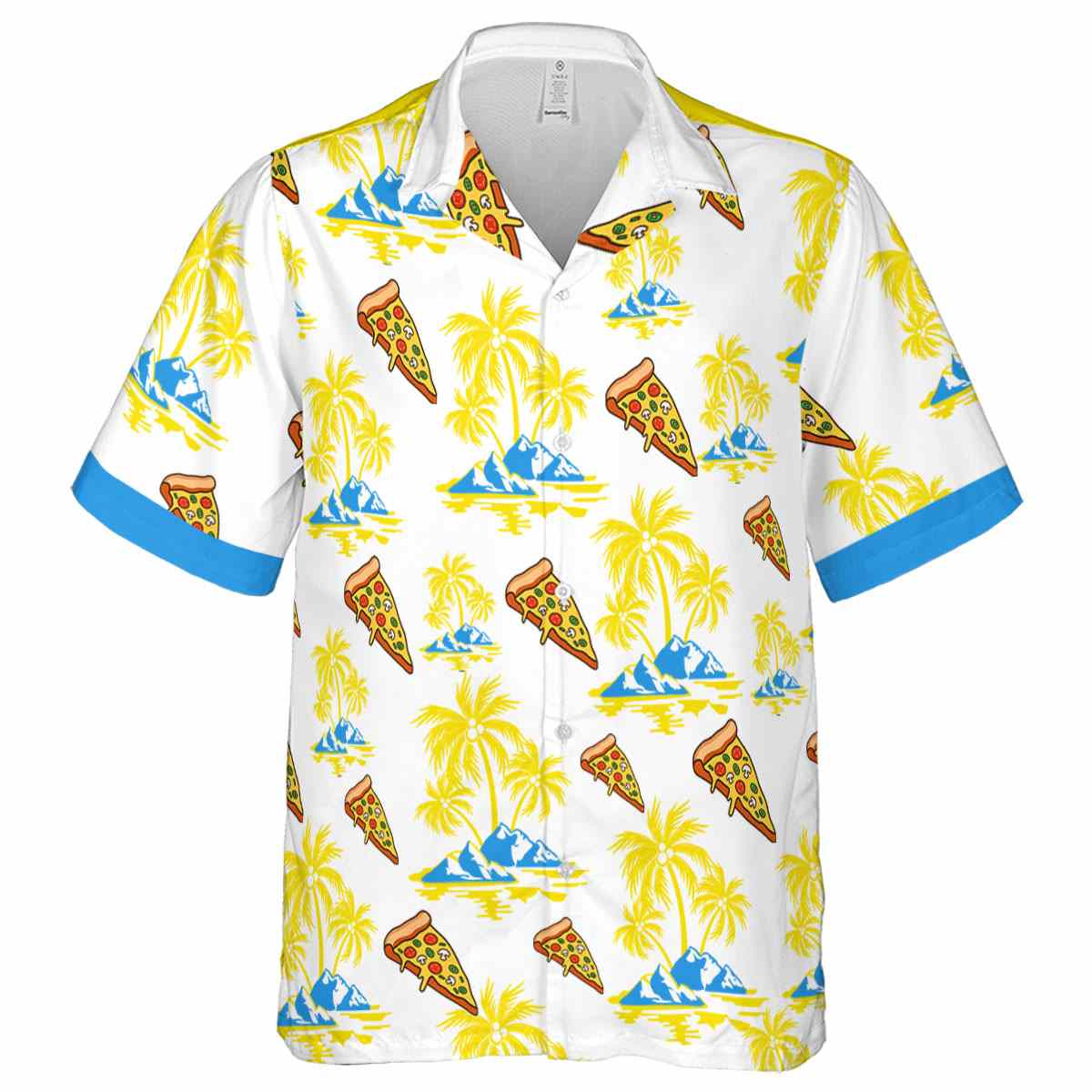 Pizza Palm Island Graphic Hawaiian Shirt Fashion forward Pizza Palm Island Graphic Hawaiian Shirt Fashion forward