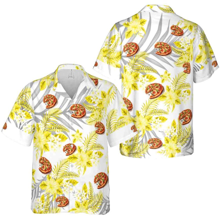 Pizza Tropical Blossom Hawaiian Shirt Premium grade