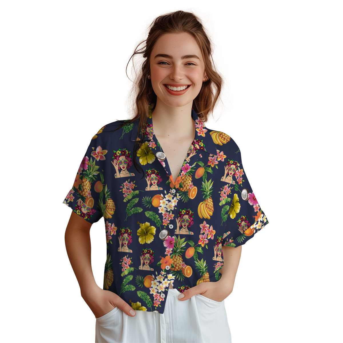 Pop Fruit Pattern Hawaiian Shirt Top rated Pop Fruit Pattern Hawaiian Shirt Top rated
