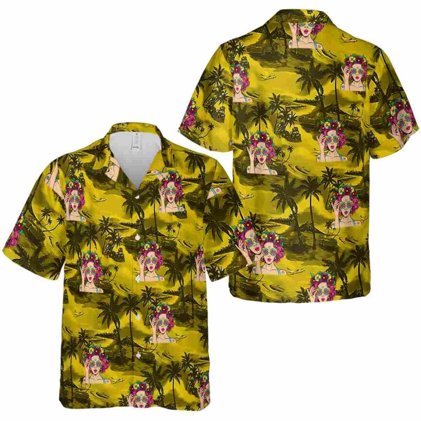 Pop Island Beach Hawaiian Shirt Premium grade