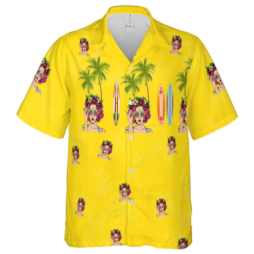 Pop Island Theme Hawaiian Shirt Fashion forward