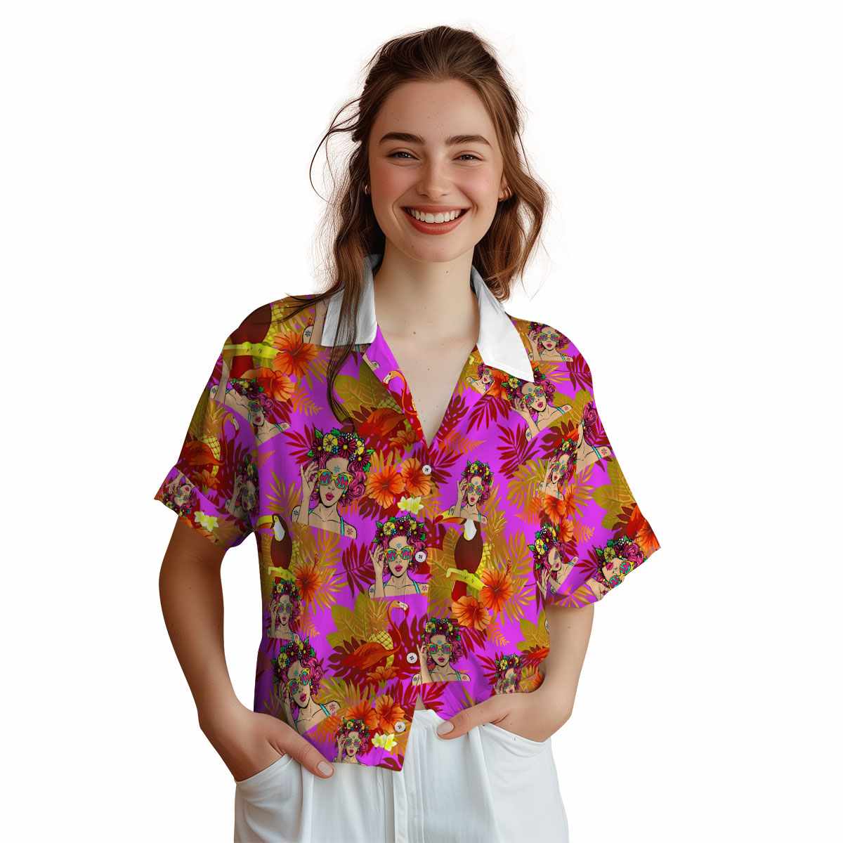 Pop Tropical Bird Hawaiian Shirt Top rated Pop Tropical Bird Hawaiian Shirt Top rated