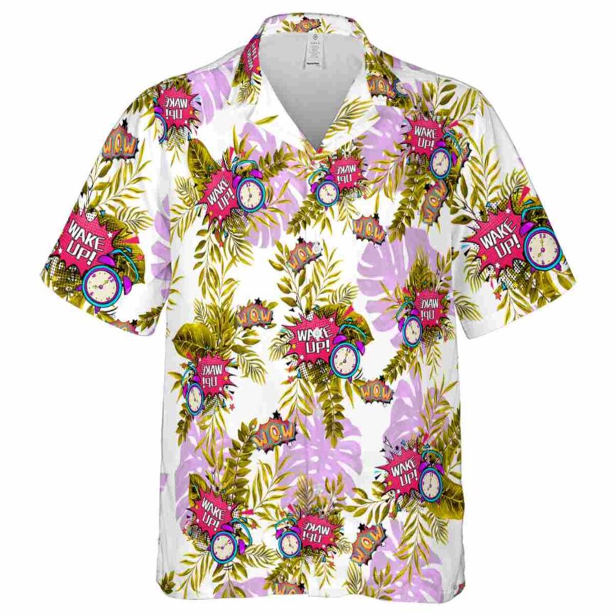 Pop Tropical Fronds Hawaiian Shirt Fashion forward