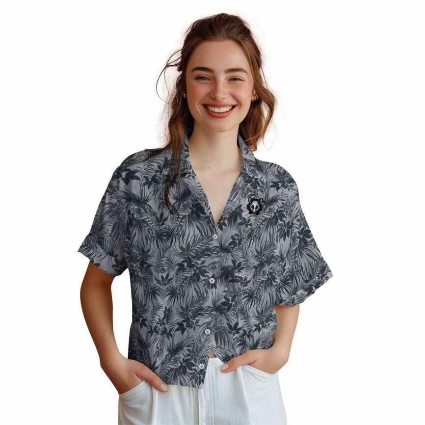 Possum Foliage Print Hawaiian Shirt Top rated