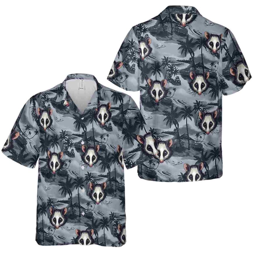Possum Island Beach Hawaiian Shirt Premium grade