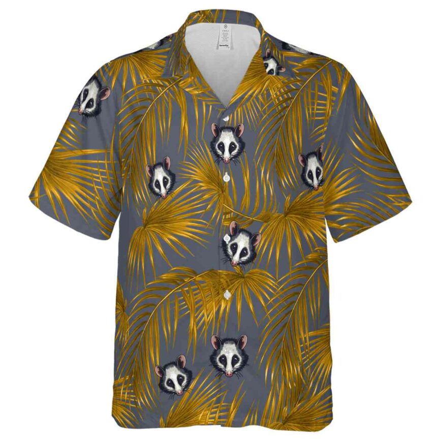 Possum Palm Frond Hawaiian Shirt Fashion forward
