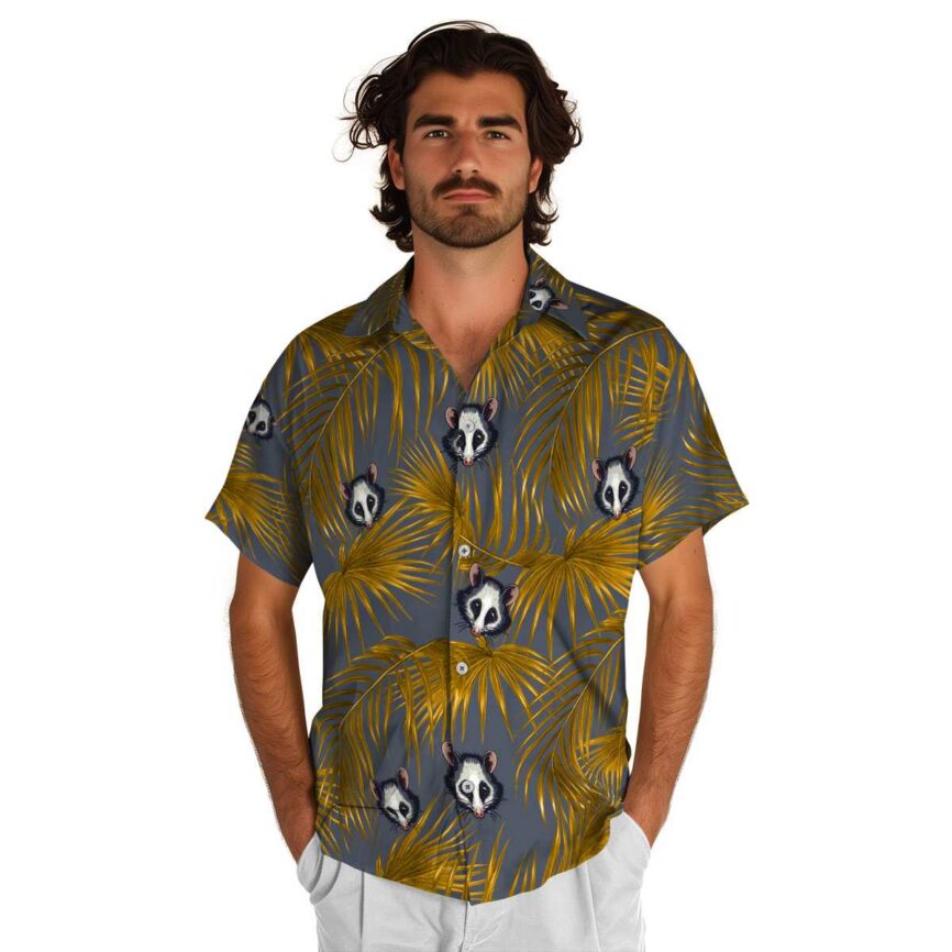 Possum Palm Frond Hawaiian Shirt New Arrival