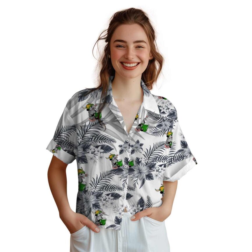 Possum Tropical Blossom Hawaiian Shirt Top rated