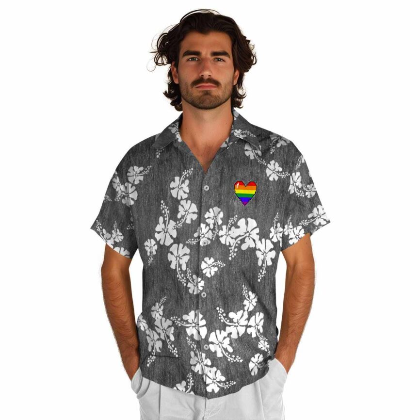Pride Hibiscus Blossom Hawaiian Shirt New Arrival