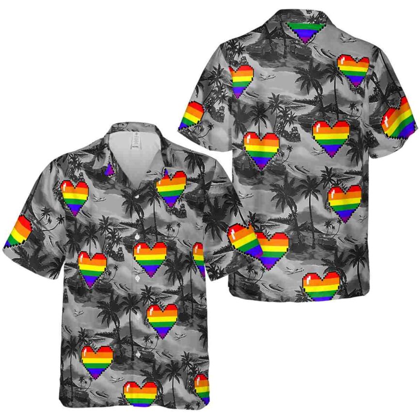 Pride Island Beach Hawaiian Shirt Premium grade