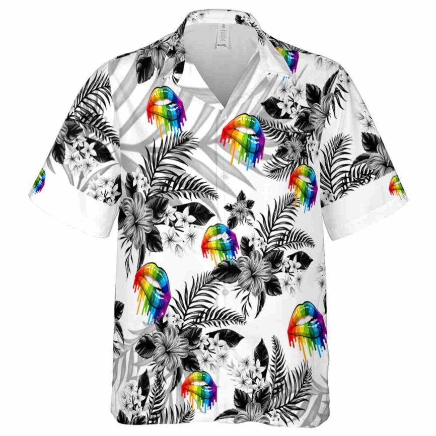 Pride Tropical Blossom Hawaiian Shirt Fashion forward