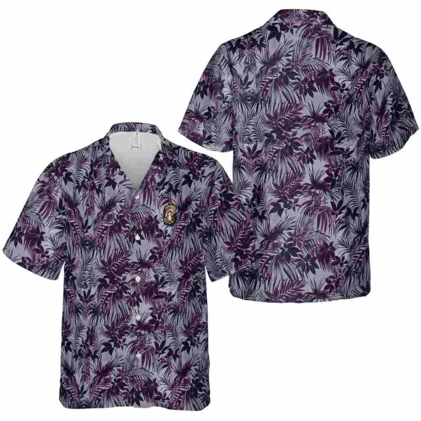 Psychedelic Foliage Print Hawaiian Shirt Premium grade