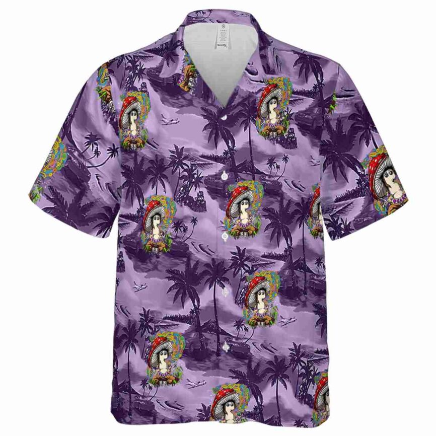 Psychedelic Island Beach Hawaiian Shirt Fashion forward