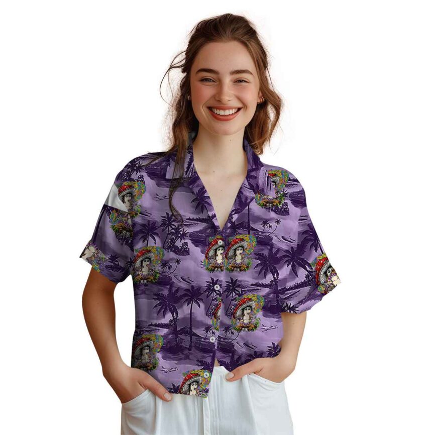 Psychedelic Island Beach Hawaiian Shirt Top rated
