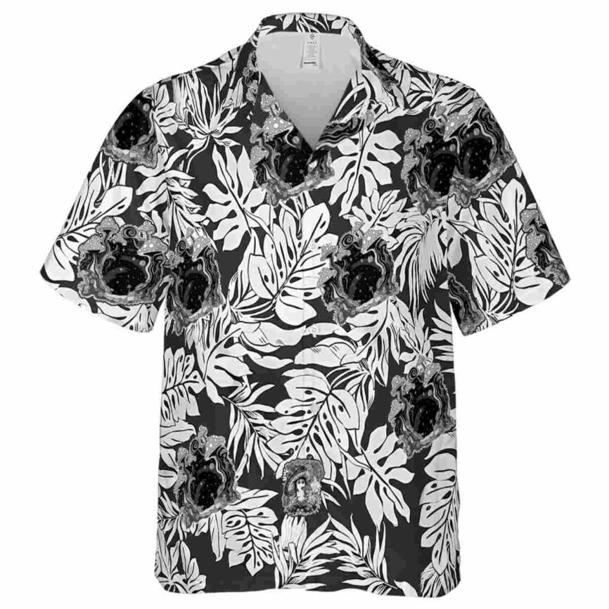 Psychedelic Monstera Foliage Hawaiian Shirt Fashion forward