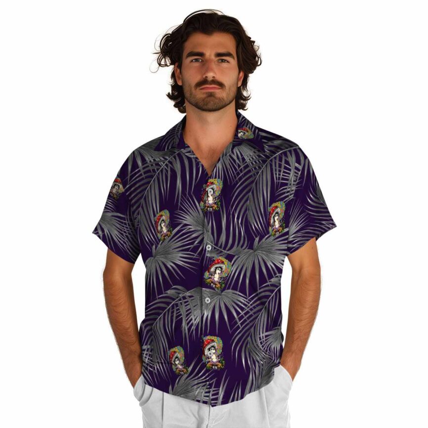 Psychedelic Palm Frond Hawaiian Shirt New Arrival