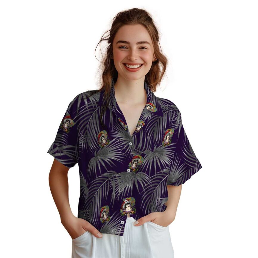 Psychedelic Palm Frond Hawaiian Shirt Top rated