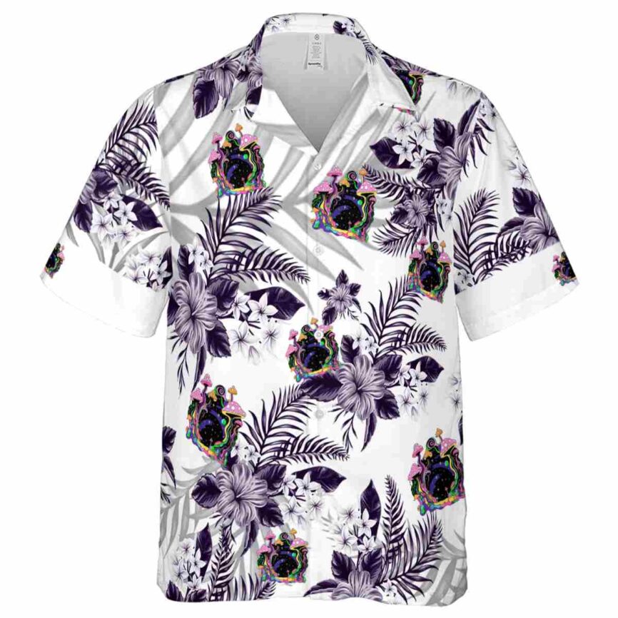 Psychedelic Tropical Blossom Hawaiian Shirt Fashion forward