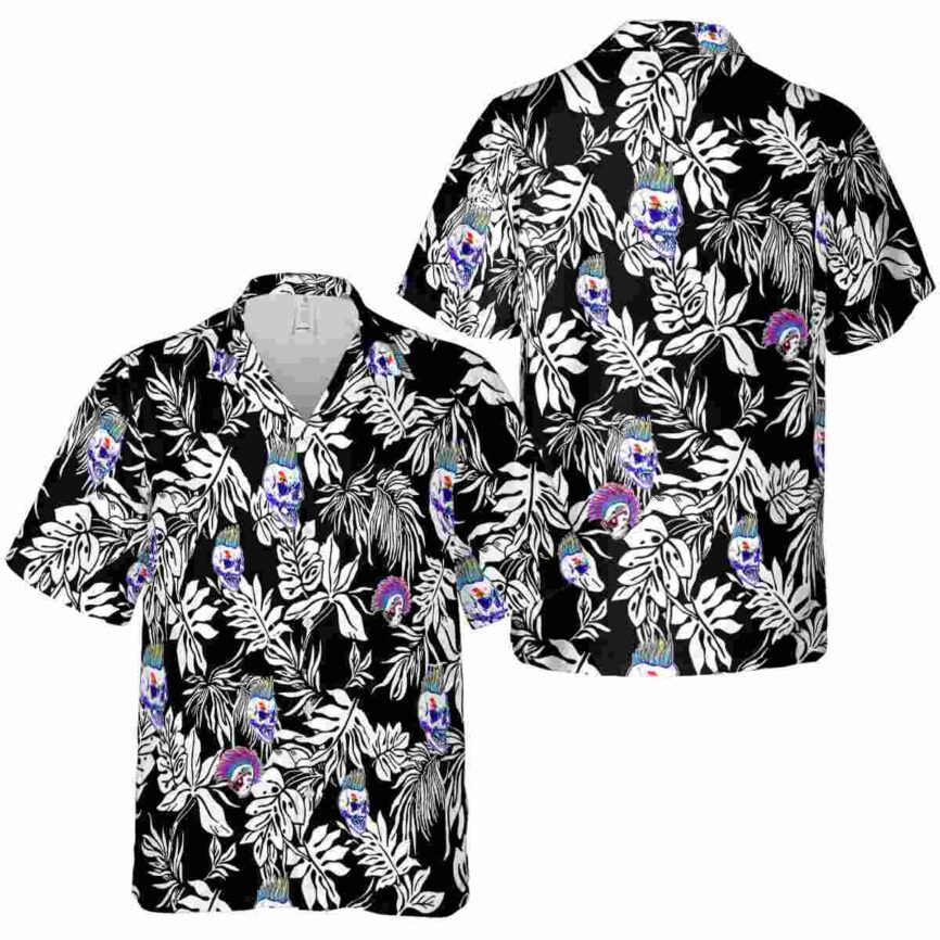 Punk Bold Foliage Hawaiian Shirt Premium grade