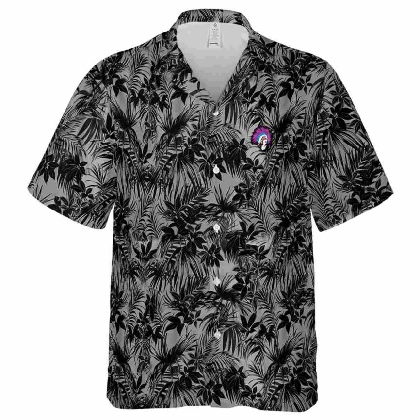 Punk Foliage Print Hawaiian Shirt Fashion forward
