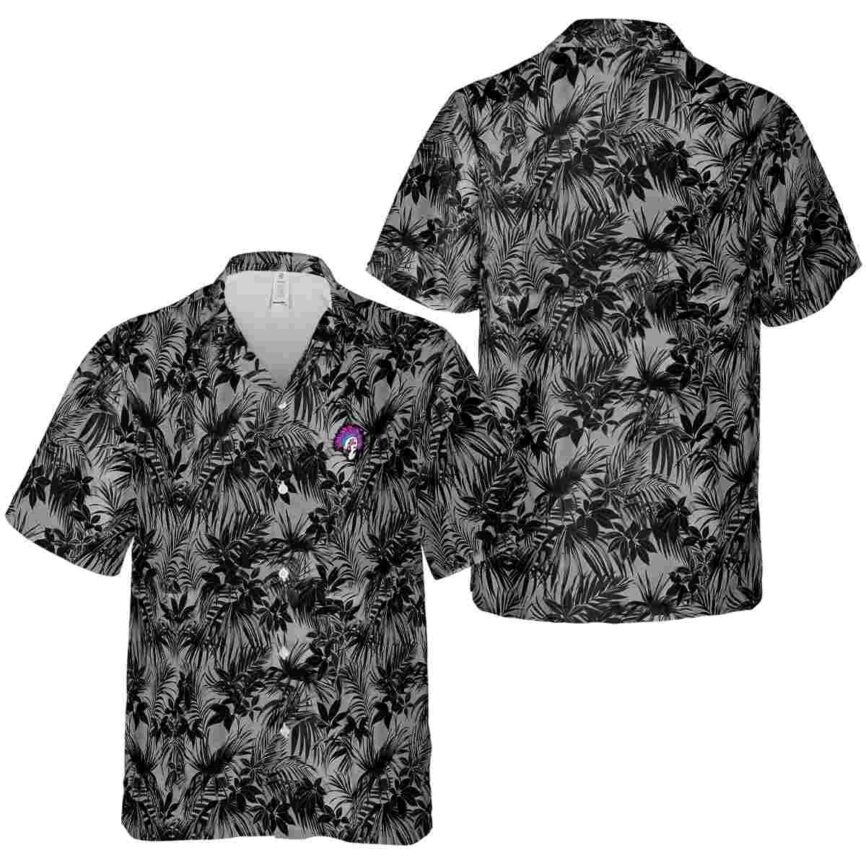 Punk Foliage Print Hawaiian Shirt Premium grade