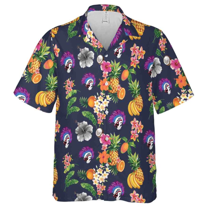 Punk Fruit Pattern Hawaiian Shirt Fashion forward