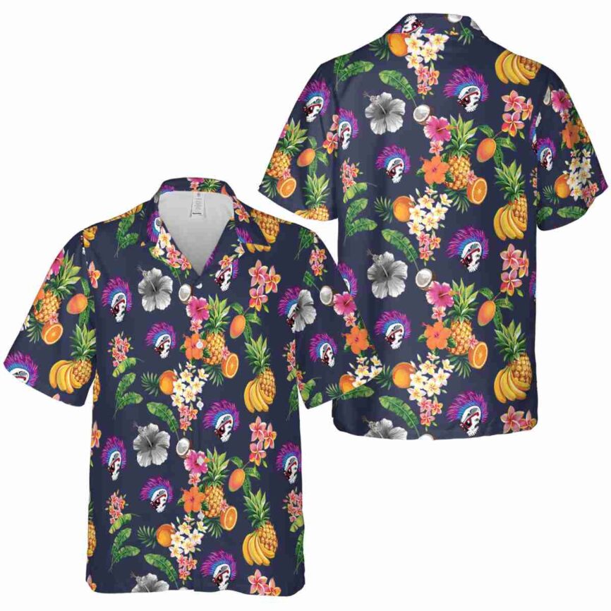 Punk Fruit Pattern Hawaiian Shirt Premium grade