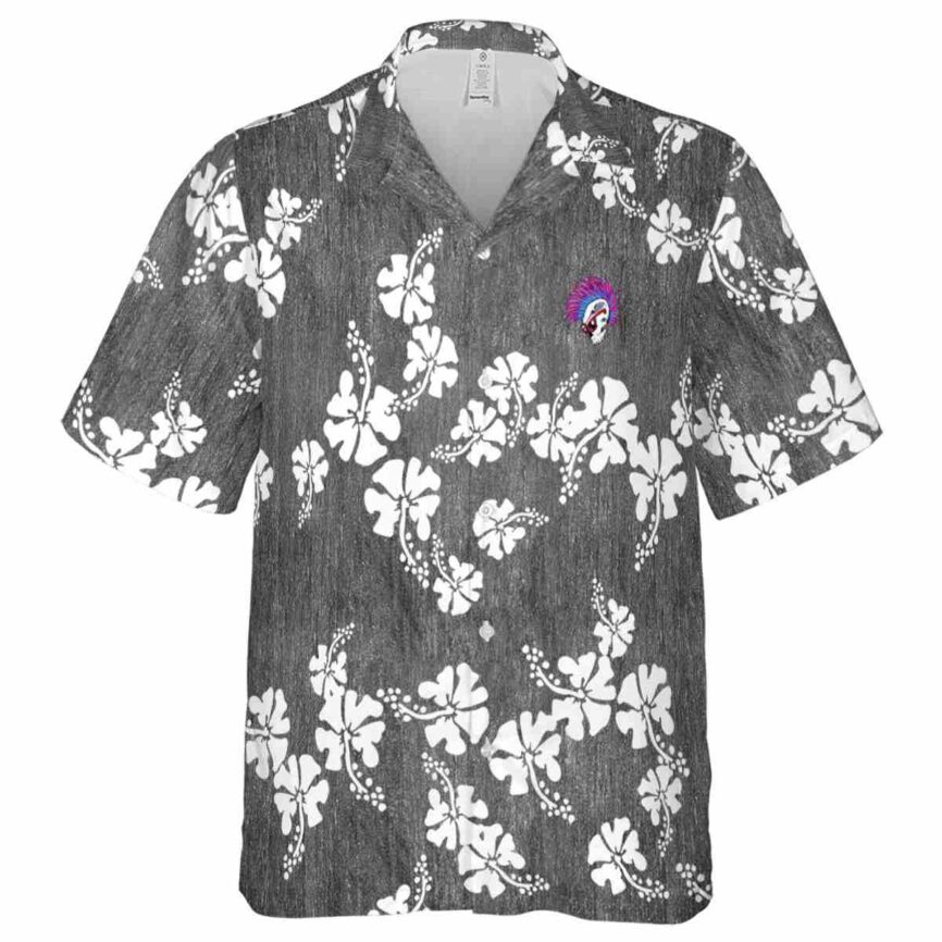 Punk Hibiscus Blossom Hawaiian Shirt Fashion forward