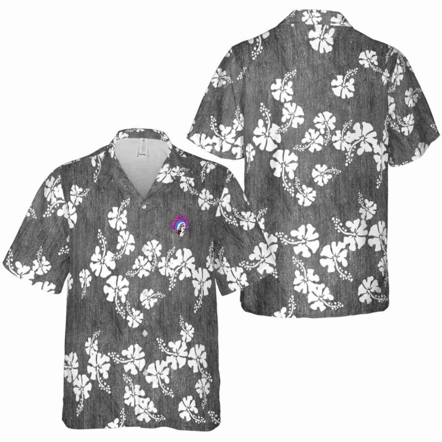 Punk Hibiscus Blossom Hawaiian Shirt Premium grade