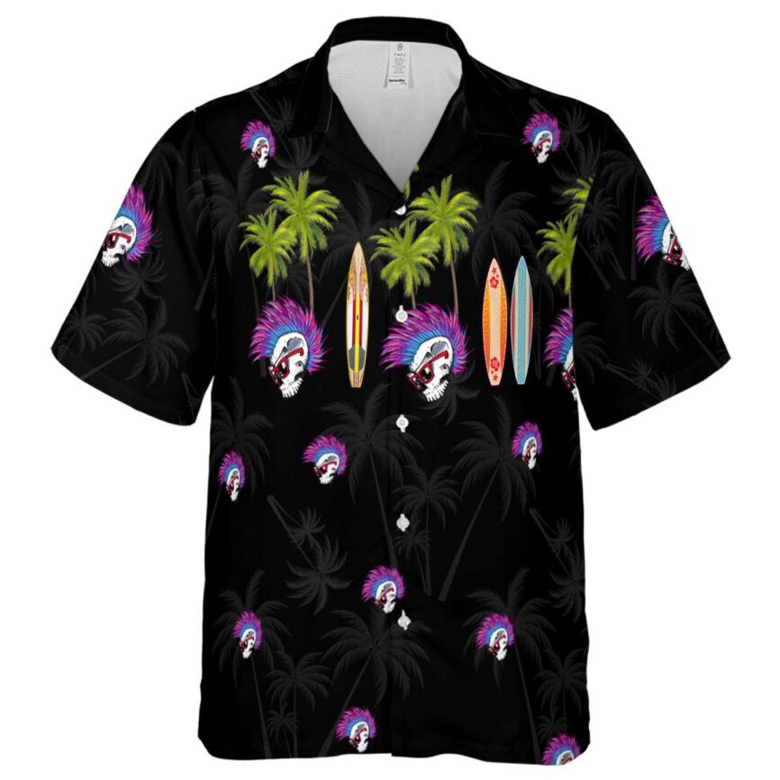 Punk Island Theme Hawaiian Shirt Fashion forward