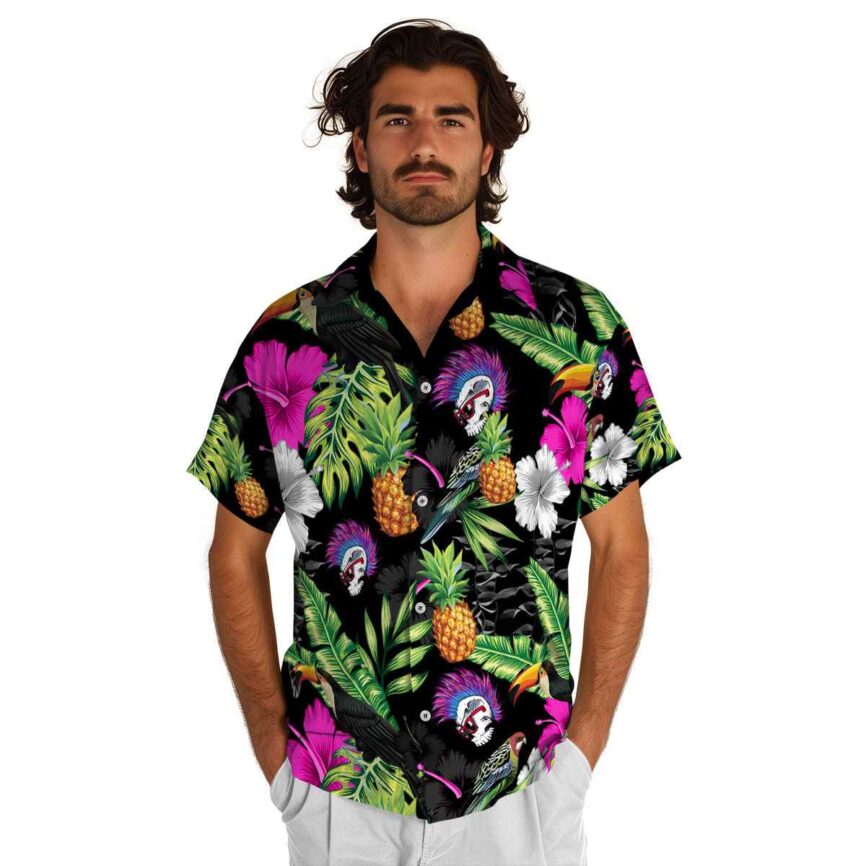 Punk Leafy Toucan Hawaiian Shirt New Arrival