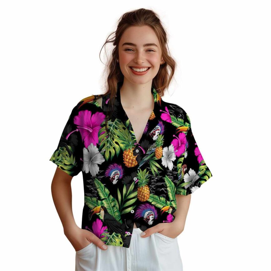 Punk Leafy Toucan Hawaiian Shirt Top rated