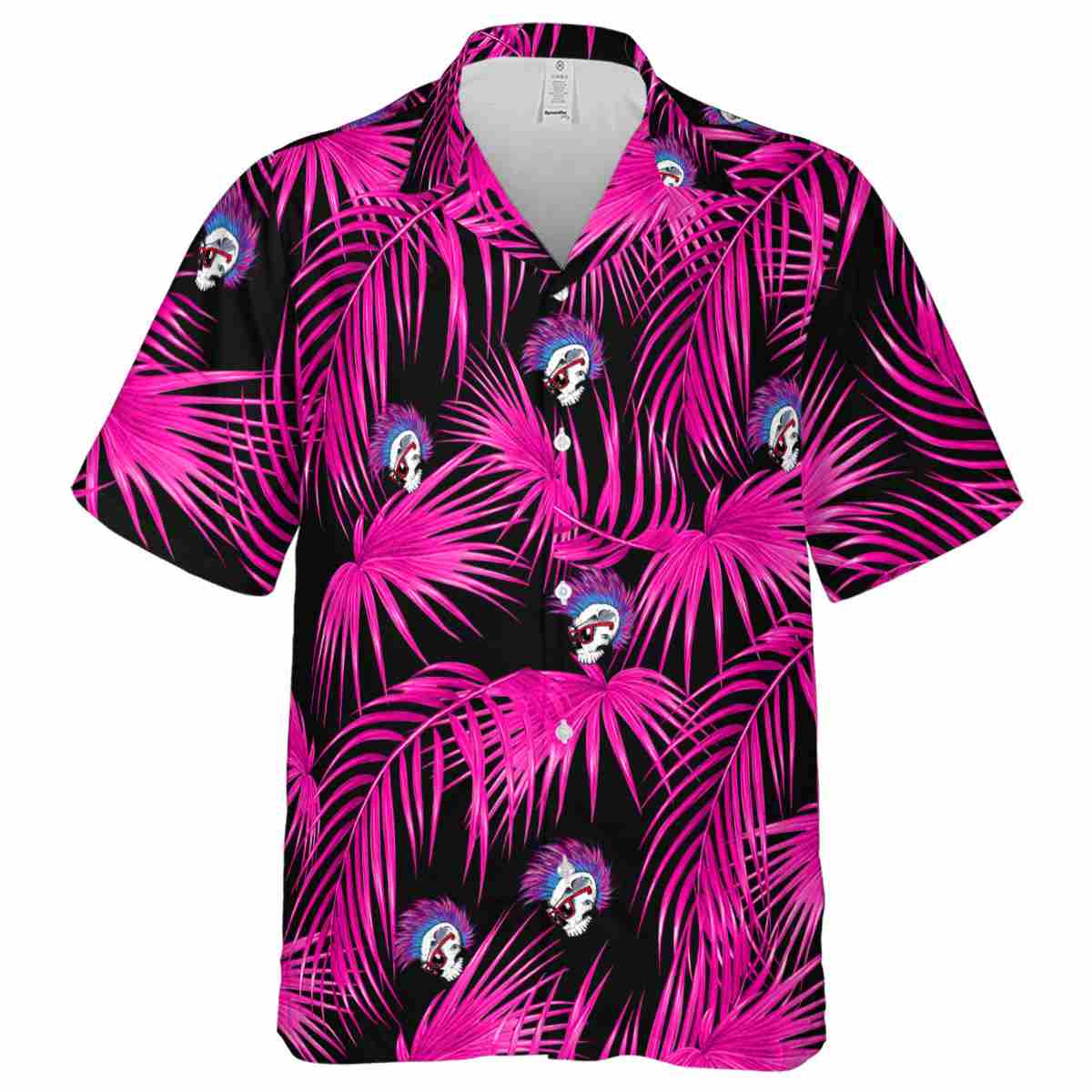 Punk Palm Frond Hawaiian Shirt Fashion forward Punk Palm Frond Hawaiian Shirt Fashion forward
