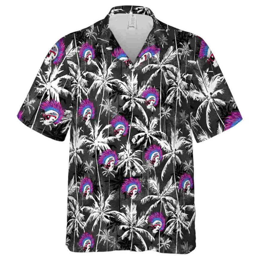 Punk Palm Themed Hawaiian Shirt Fashion forward