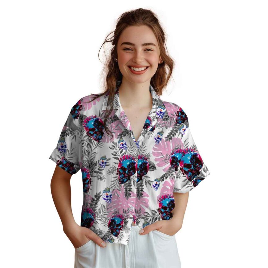 Punk Tropical Fronds Hawaiian Shirt Top rated