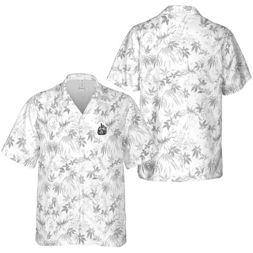 Puritan Foliage Print Hawaiian Shirt Premium grade