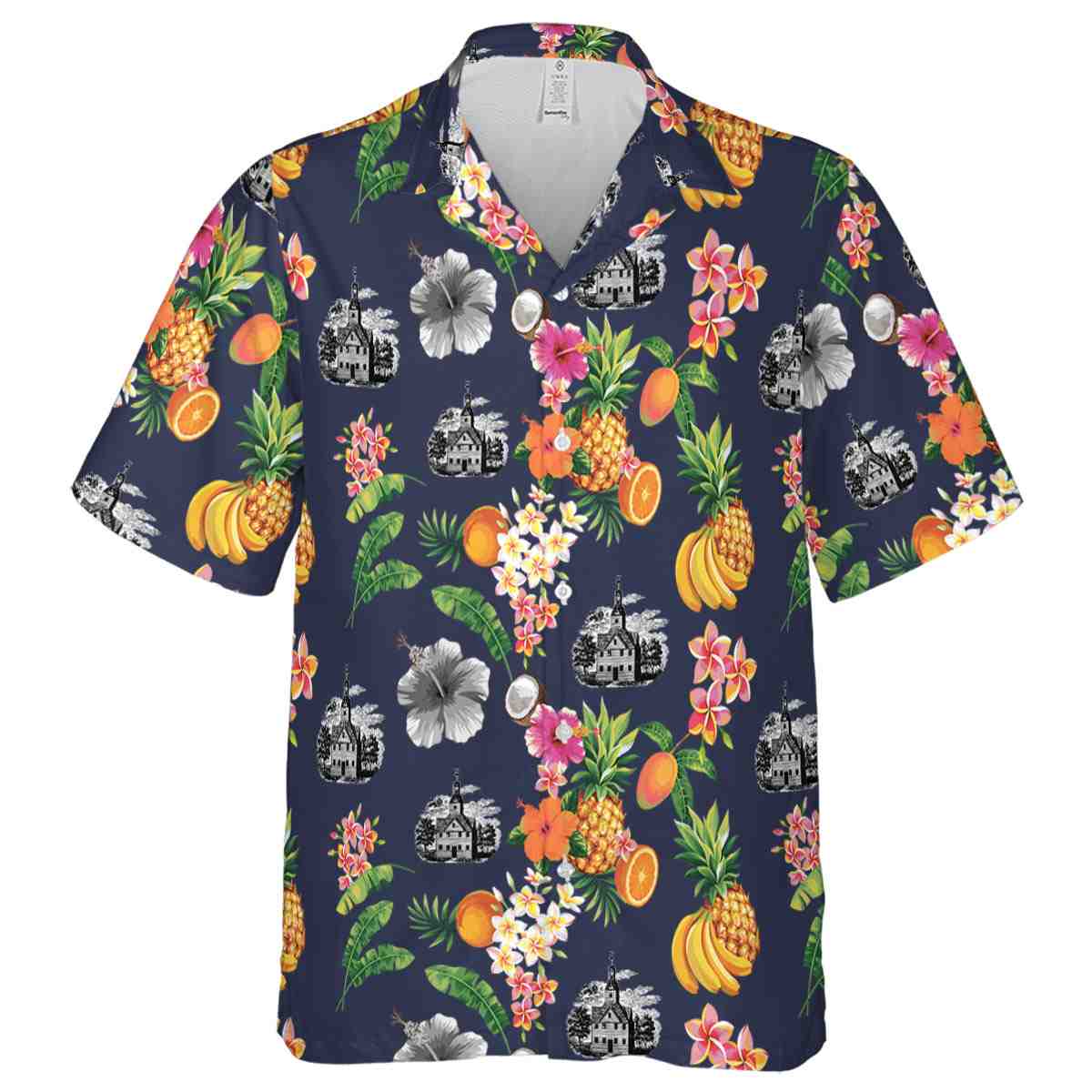 Puritan Fruit Pattern Hawaiian Shirt Fashion forward Puritan Fruit Pattern Hawaiian Shirt Fashion forward