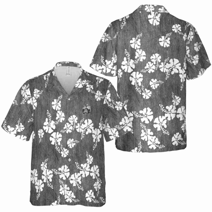 Puritan Hibiscus Blossom Hawaiian Shirt Premium grade