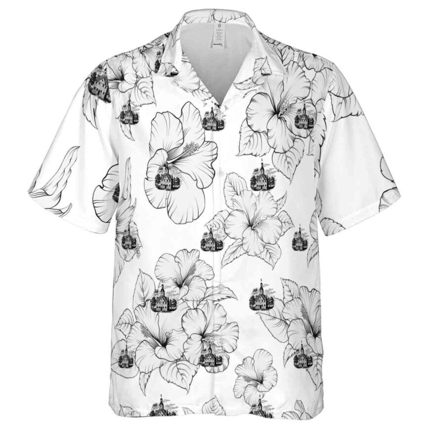 Puritan Hibiscus Flower Hawaiian Shirt Fashion forward