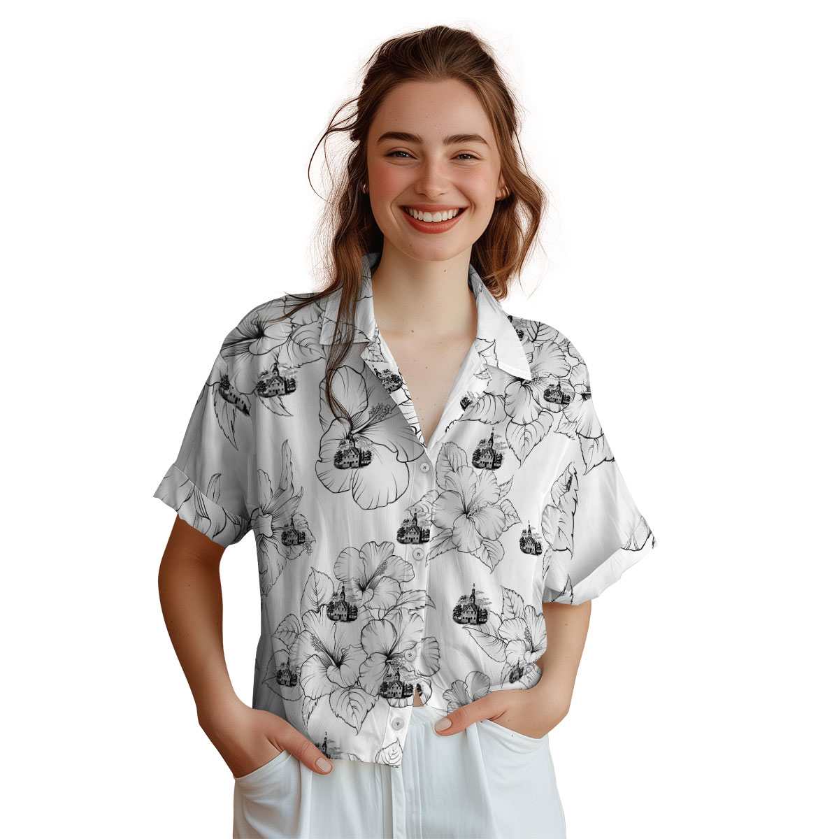 Puritan Hibiscus Flower Hawaiian Shirt Top rated Puritan Hibiscus Flower Hawaiian Shirt Top rated