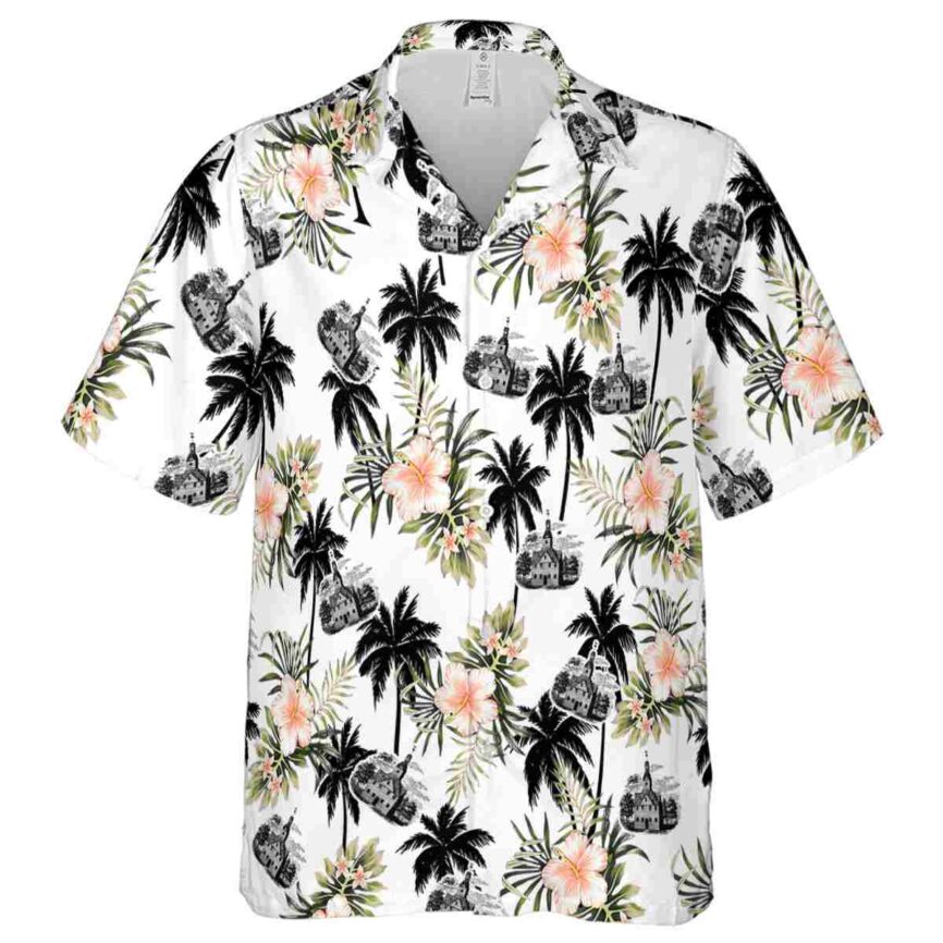 Puritan Hibiscus Palm Hawaiian Shirt Fashion forward
