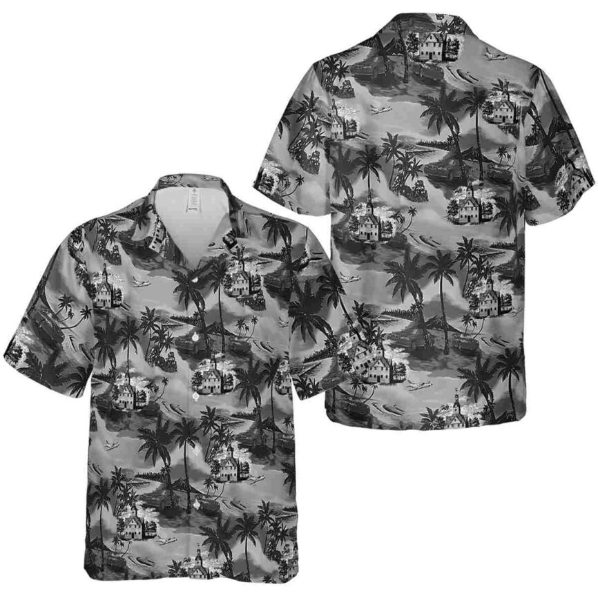 Puritan Island Beach Hawaiian Shirt Premium grade