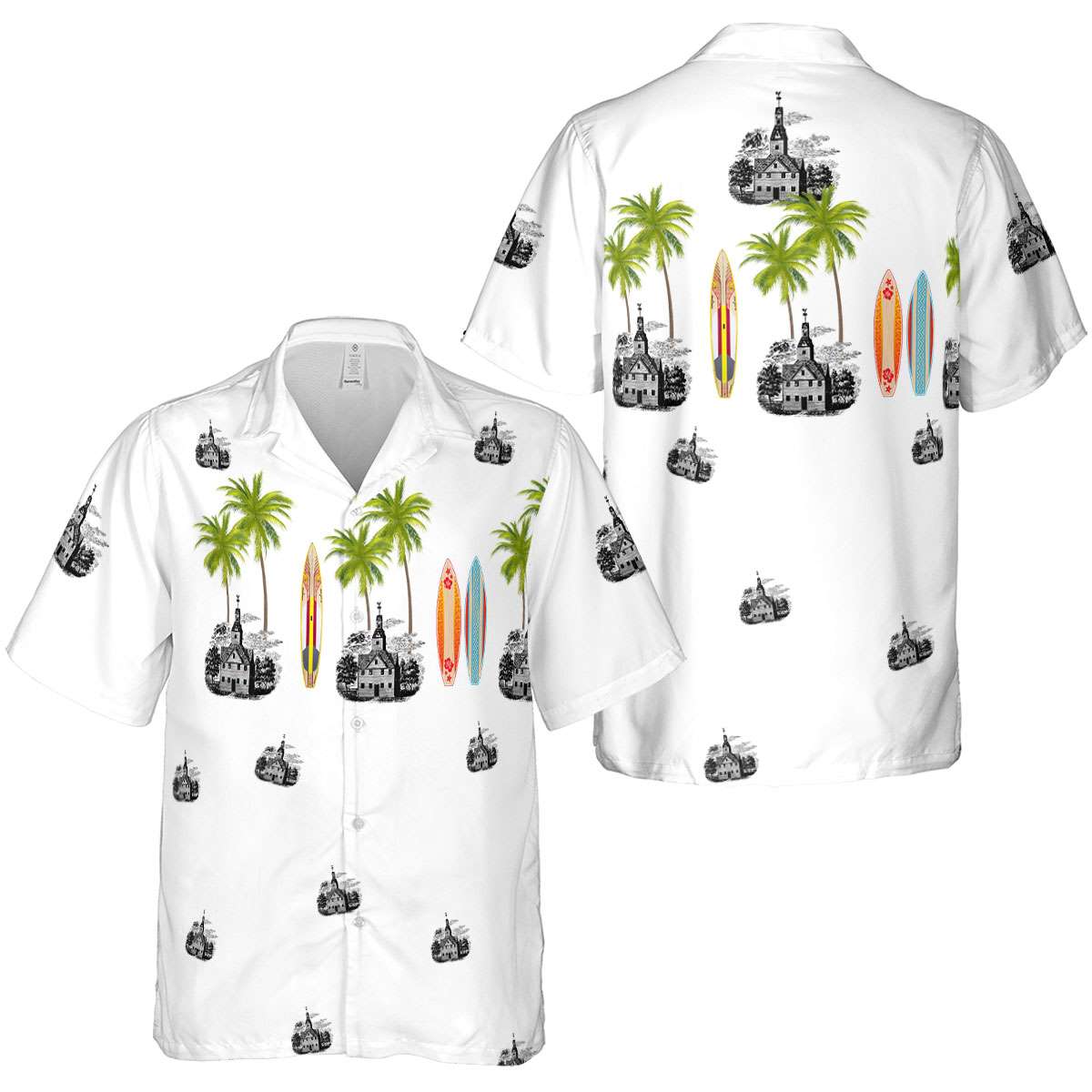 Puritan Island Theme Hawaiian Shirt Premium grade Puritan Island Theme Hawaiian Shirt Premium grade
